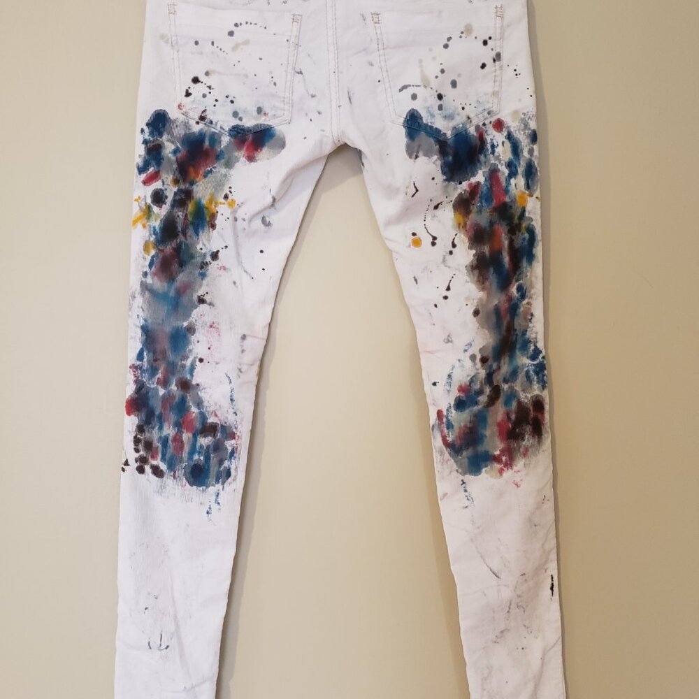 Free People Painted Corduroy - Picture 3 of 5